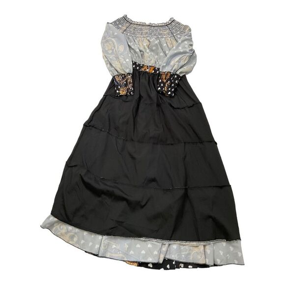 LATISTE BY AMY Three Tier Ruffled Grecian Gala MAXI  Dress. SIZE MEDIUM - Picture 8 of 11